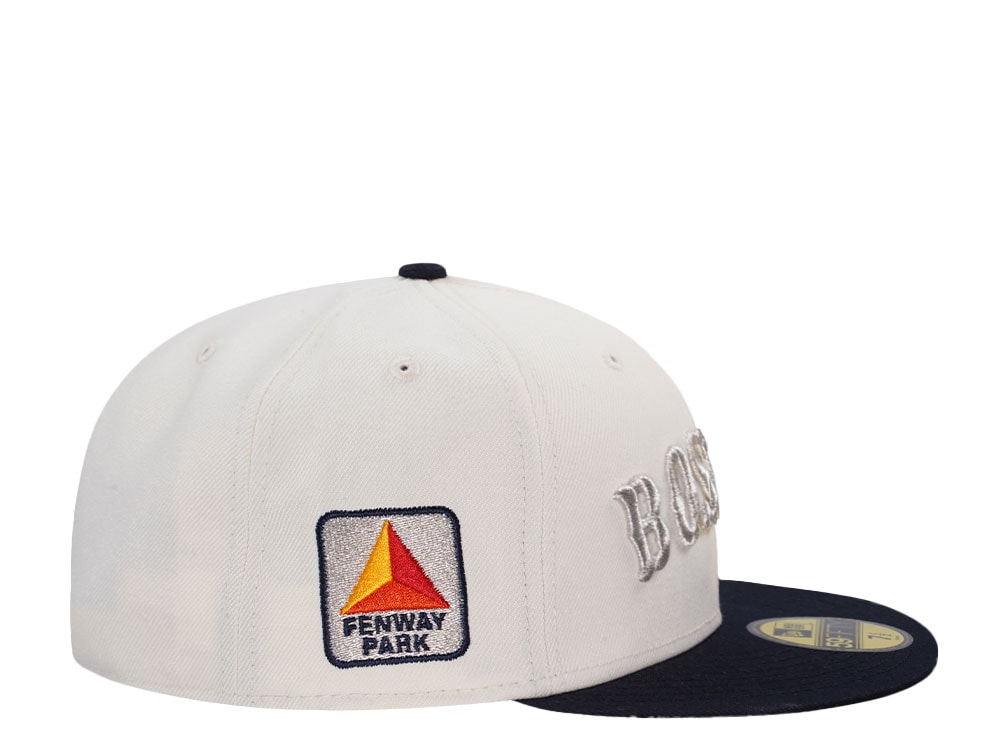 New Era Boston Red Sox Fenway Park Chrome Two Tone 59Fifty Fitted Hat