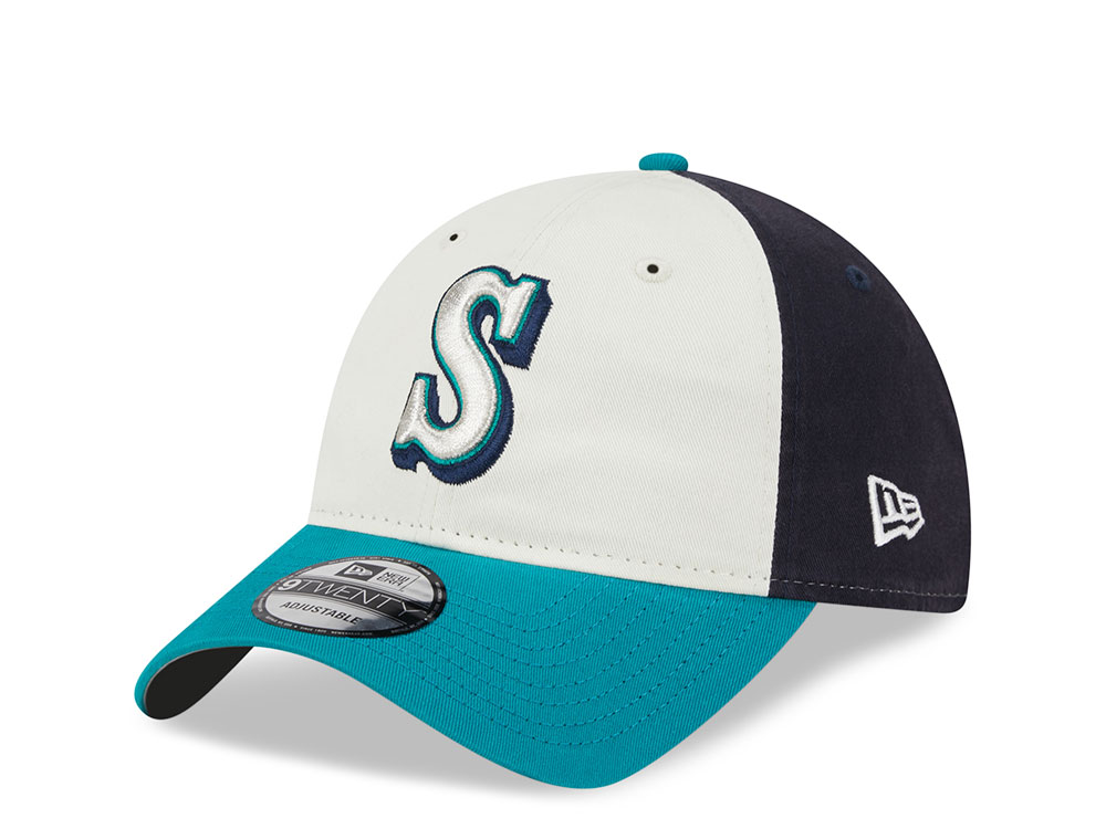 New Era Seattle Mariners On-Field 9Twenty Strapback Hat