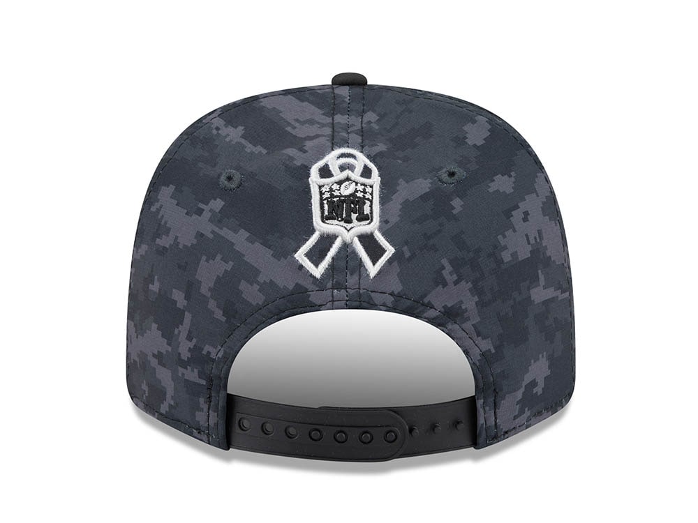 New Era Baltimore Ravens NFL Salute to Service 2026 Digi Camo Black 9Seventy Stretch Snapback Cap