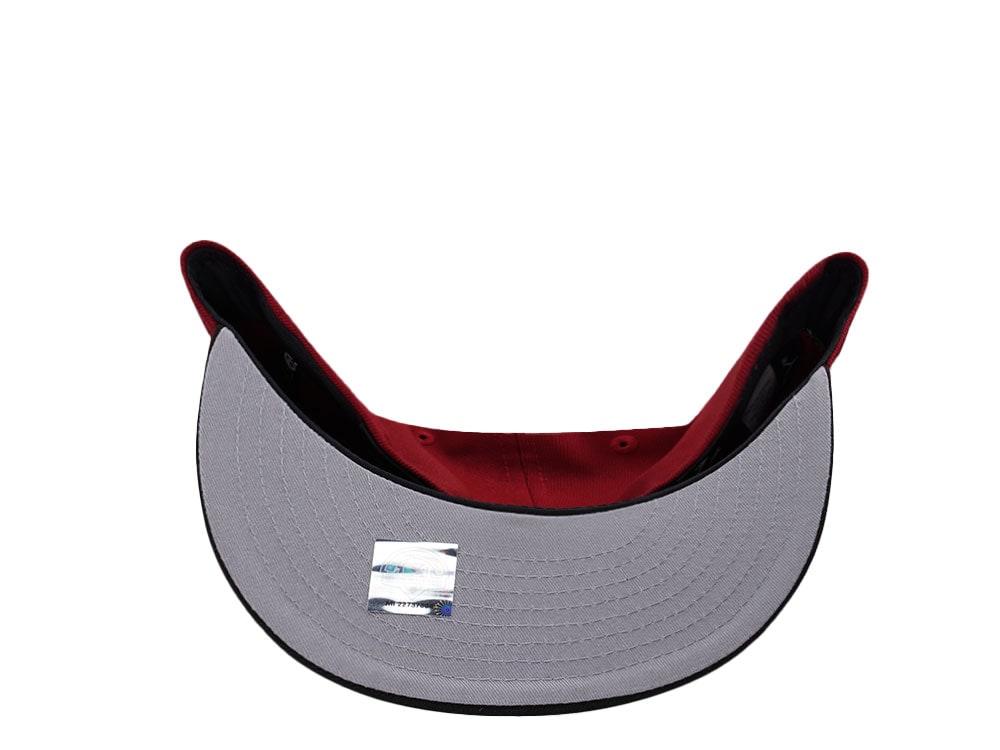New Era Winston Salem Dash Red Two Tone Edition 59Fifty Fitted Cap