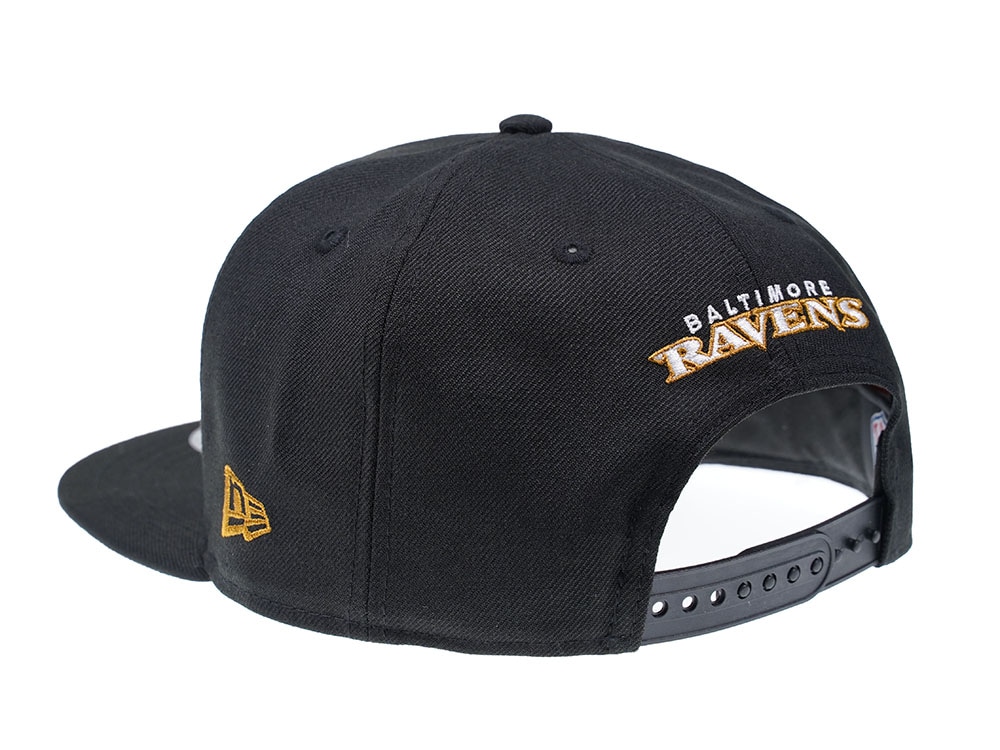 New Era Baltimore Ravens Black and Gold Edition 9Fifty Snapback Hat