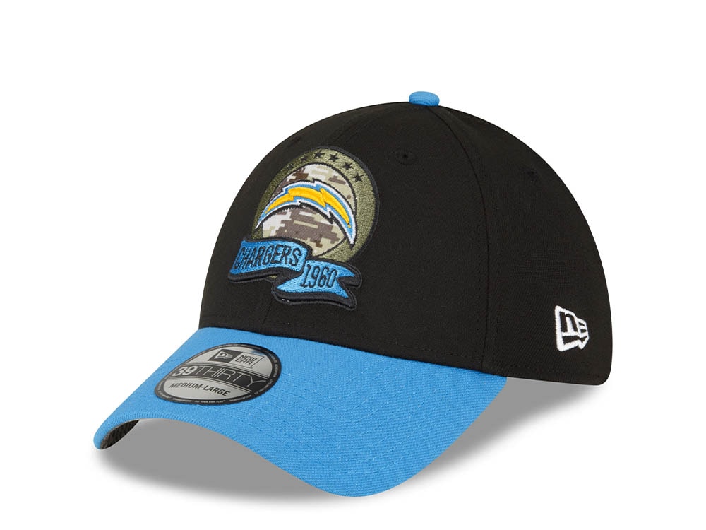 New Era Los Angeles Chargers Salute to Service 2022 39Thirty Stretch Hat