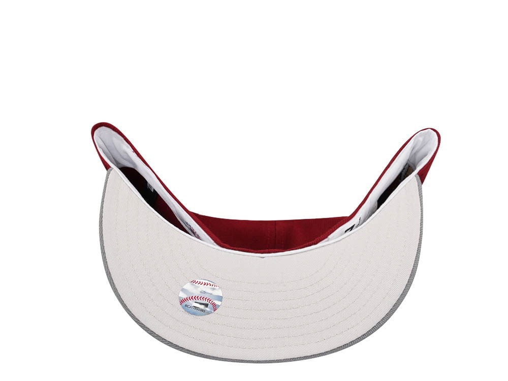 New Era Arizona Diamondbacks 25th Anniversary Maroon Gold Two Tone Edition 59Fifty Fitted Hat