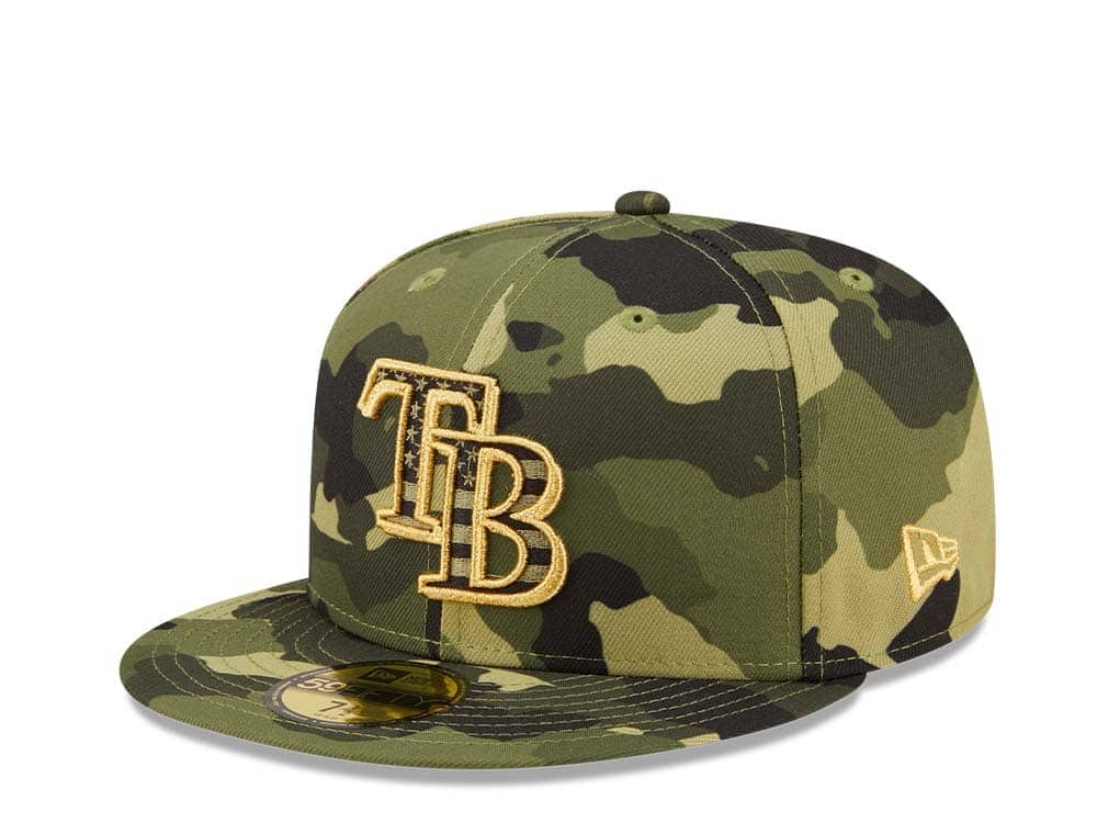 New Era Tampa Bay Rays Armed Forces Day 2022 59Fifty Fitted Hat