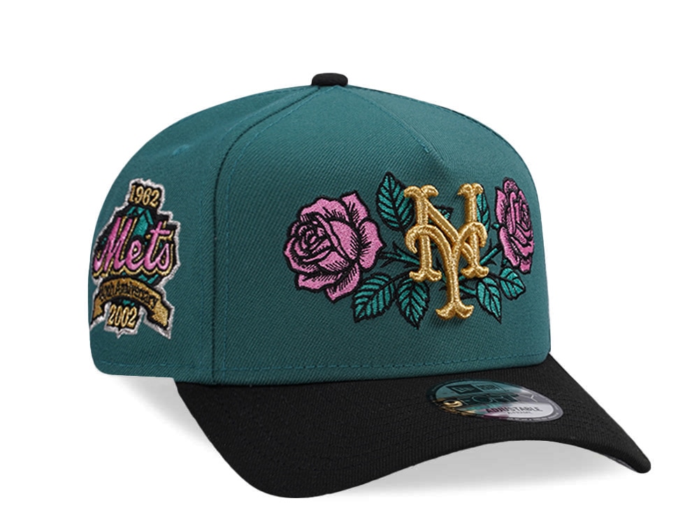 New Era New York Mets 40th Anniversary Rose Pine Two Tone Edition 9Forty A Frame Snapback Cap