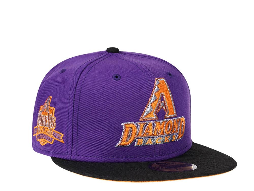 New Era Arizona Diamondbacks 10th Anniversary Metallic Color Flip Prime Edition 59Fifty Fitted Hat