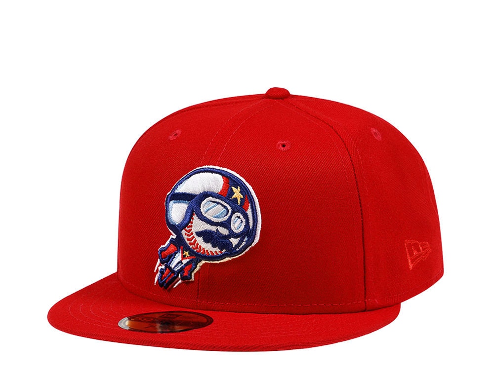 New Era Kannapolis Cannon Ballers Red Edition 59Fifty Fitted Hat