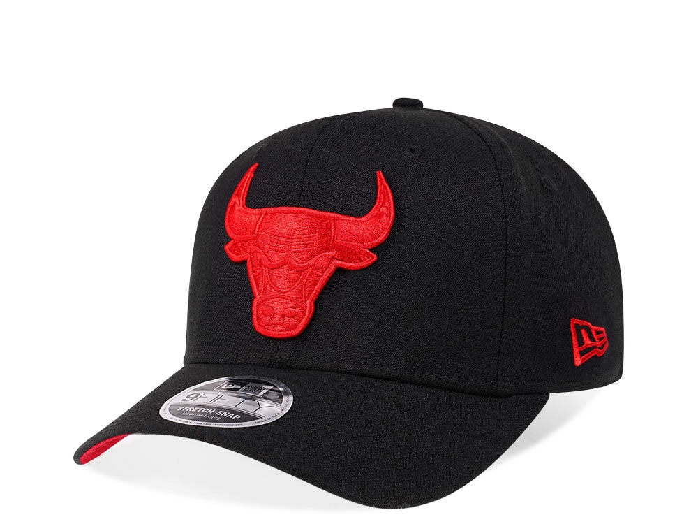 New Era Chicago Bulls Red Flash Edition 9Fifty Stretch Snapback Hat