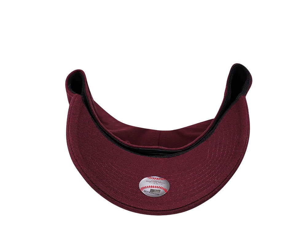 New Era Boston Red Sox Maroon Edition 39Thirty Stretch Hat