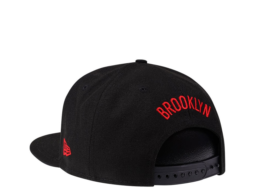 New Era Brooklyn Nets Red Infusion Edition 9Fifty Snapback Hat