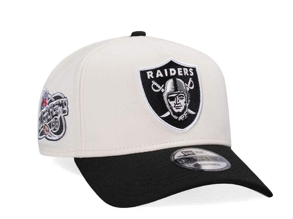 New Era Las Vegas Raiders Draft 1998 Two Tone Edition 9Forty A Frame Snapback Hat