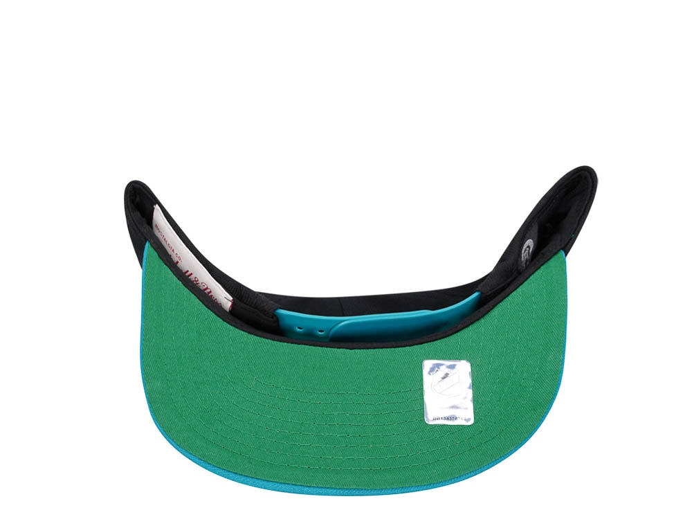 Mitchell & Ness San Jose Sharks Vintage Script Snapback Hat
