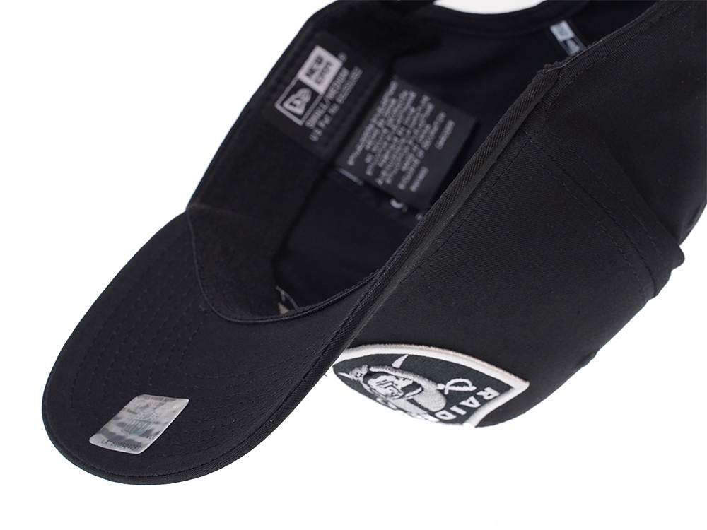 New Era Oakland Raiders Black 9Fifty Stretch Snapback Hat