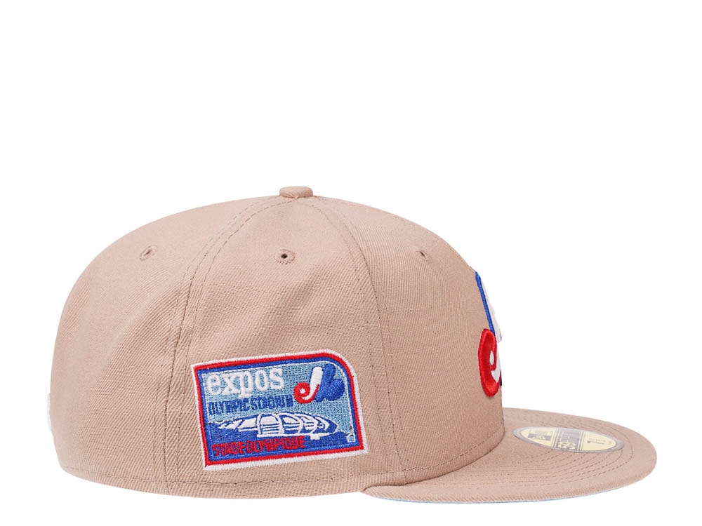 New Era Montreal Expos Olympic Stadium Glow Sand Edition 59Fifty Fitted Hat