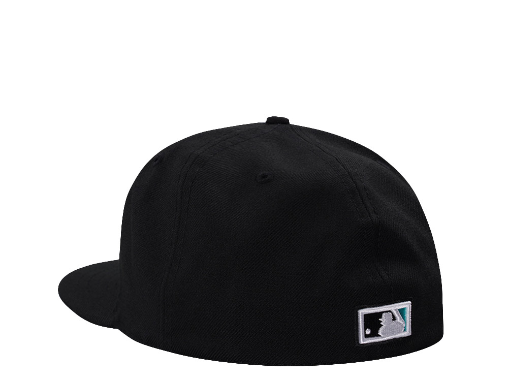New Era Florida Marlins Wool Authentic On-Field Black Prime Edition 59Fifty Fitted Cap