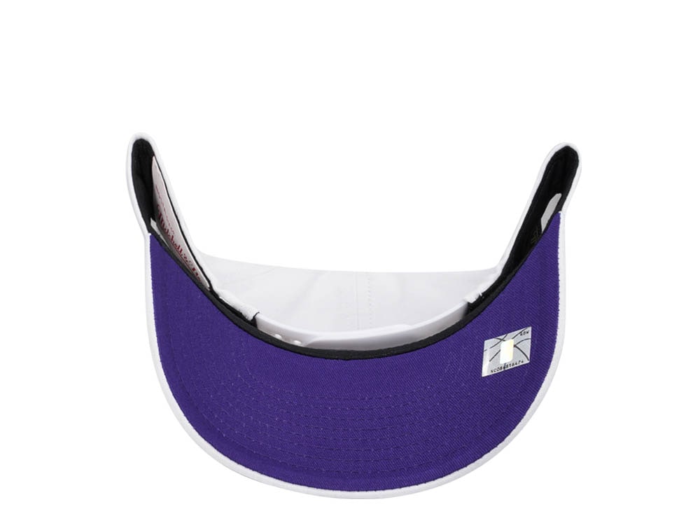 Mitchell & Ness Toronto Raptors All in Pro White Snapback Hat