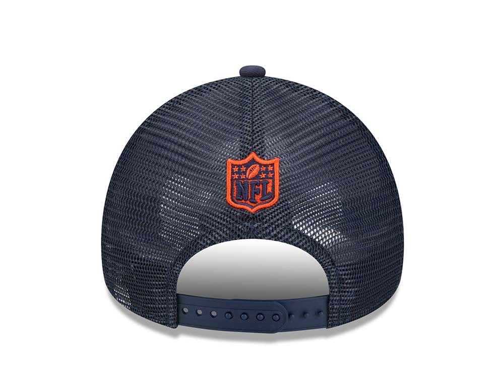 New Era Chicago Bears Sideline 2024 9Forty A Frame Trucker Snapback Hat