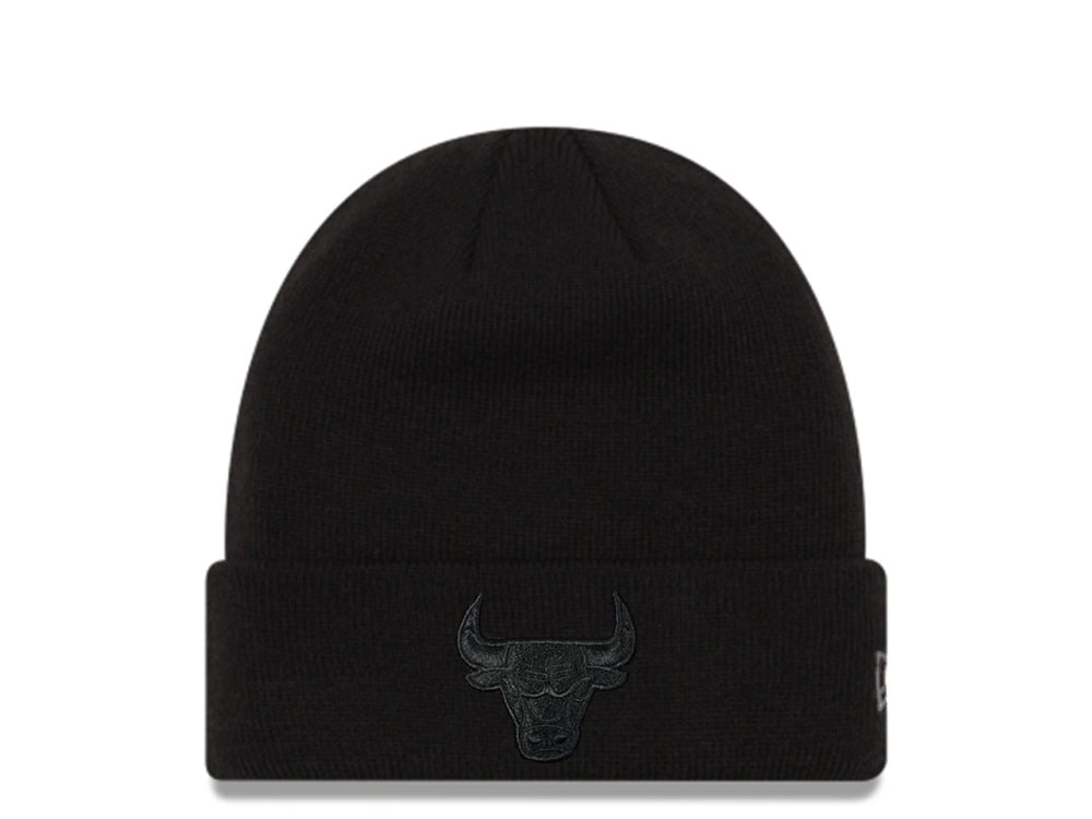 New Era Chicago Bulls Black on Black Mutse
