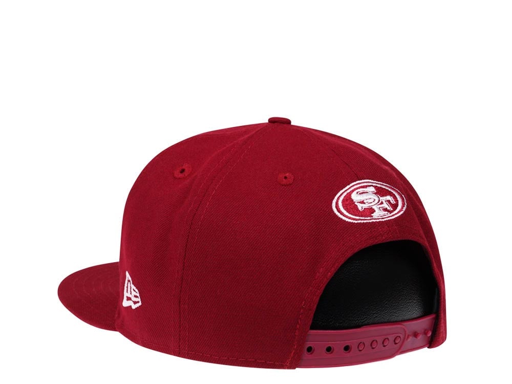 New Era San Francisco 49ers Smooth Red Edition 9Fifty Snapback Hat