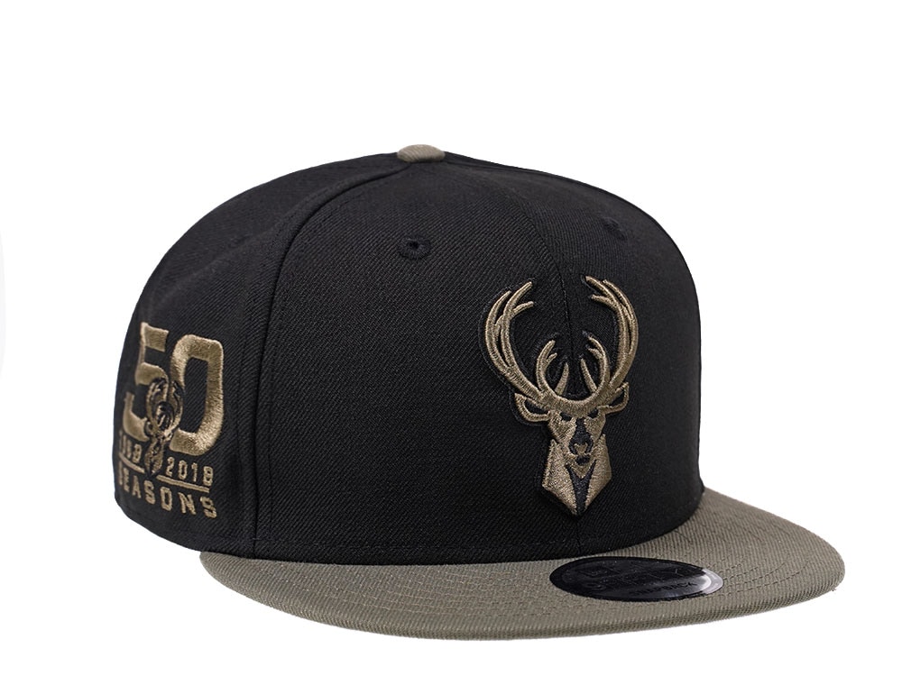 New Era Milwaukee Bucks 50 Seasons Edition 9Fifty Snapback Hat
