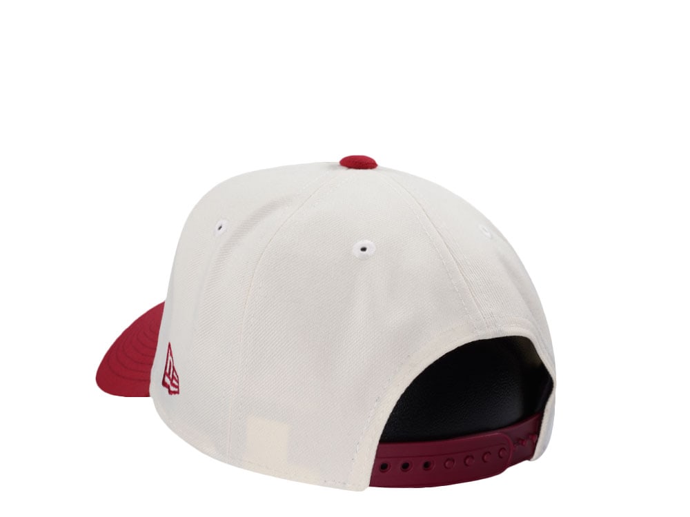 New Era Miami Heat Classic Chrome Two Tone Edition 9Forty A Frame Snapback Cap