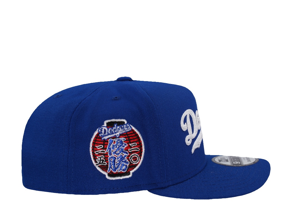 New Era Los Angeles Dodgers World Series Chase 2025  Blue Classic Edition 9Fifty A Frame Snapback Cap