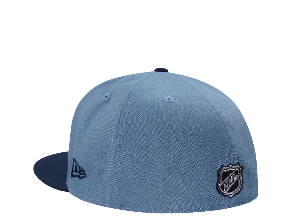 New Era Calgary Flames Stanley Cup Champions 1989 Blue Two Tone Edition 59Fifty Fitted Cap