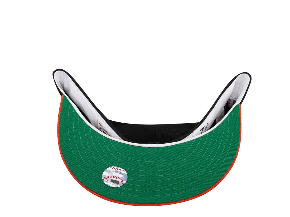 New Era Baltimore Orioles 30th Anniversary Metallic Throwback Two Tone Edition 59Fifty Fitted Hat