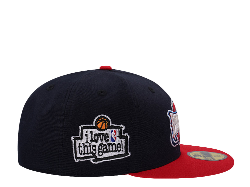 New Era Houston Rockets Love this Game Navy Two Tone Edition 59Fifty Fitted Cap
