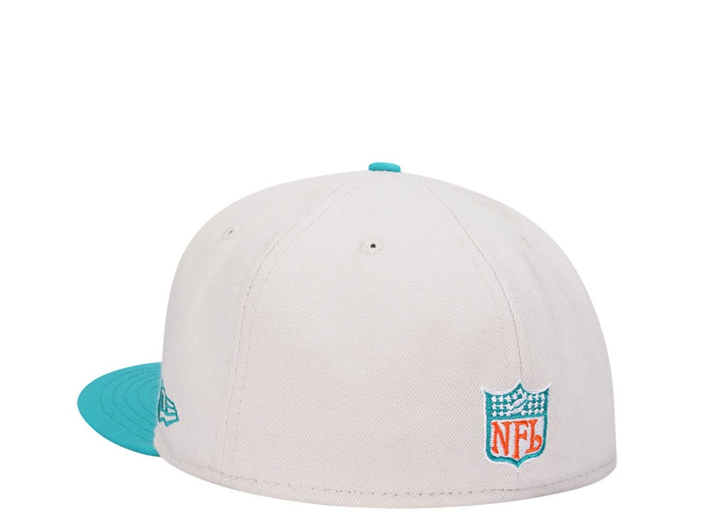 New Era Miami Dolphins 30th Anniversary Two Tone Edition 59Fifty Fitted Hat