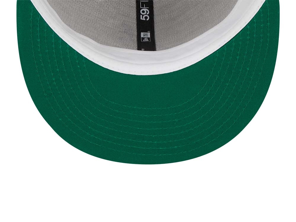 New Era Atlanta Braves Farm Team Stone Throwback Two Tone Edition 59Fifty Fitted Hat