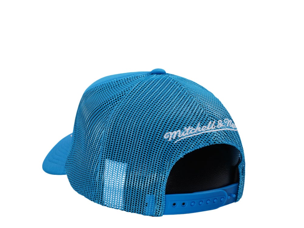 Mitchell & Ness Orlando Magic Blue Trucker Adjustable Fit Snapback Hat
