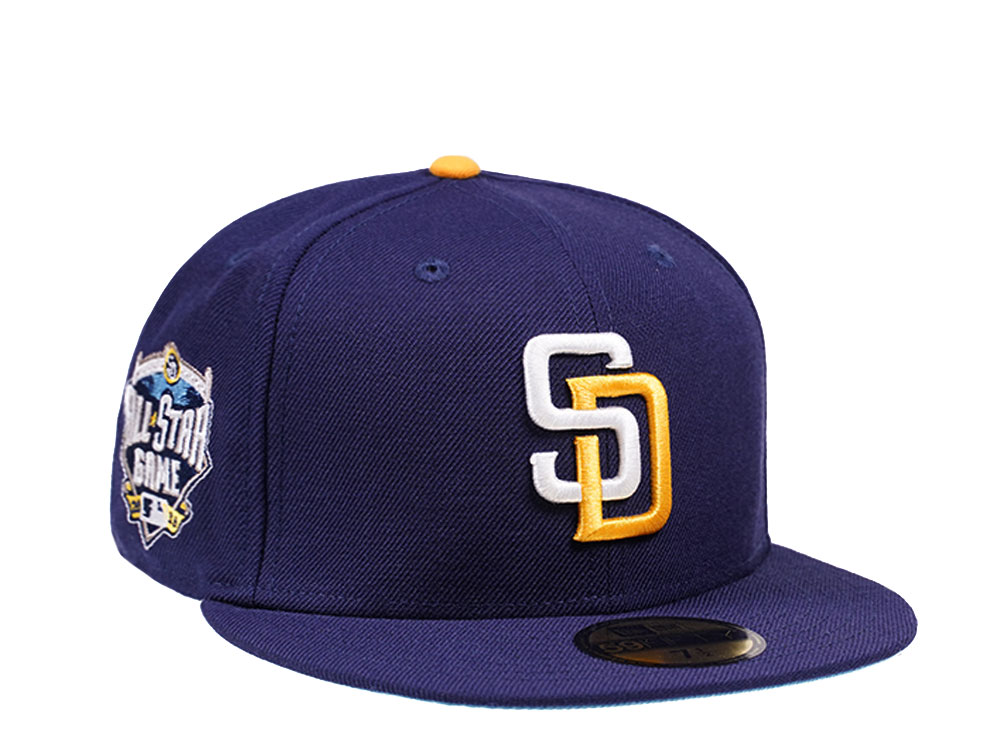 New Era San Diego Padres All Star Game 2016 Glacier Blue Edition 59Fifty Fitted Hat