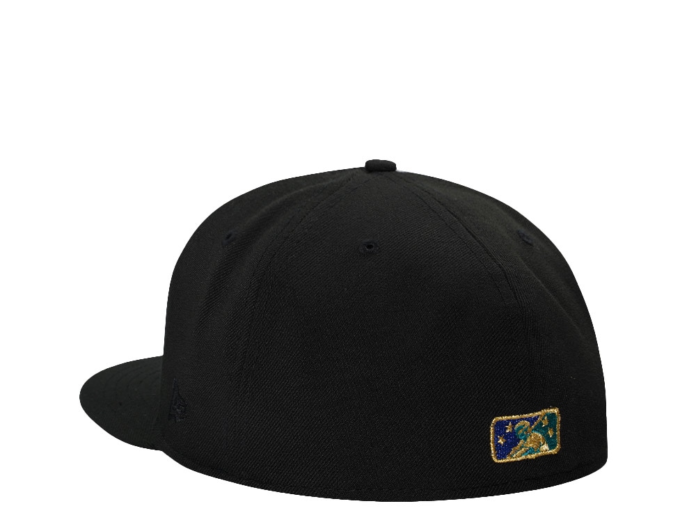 New Era Fort Wayne Wizards Black Metallic Edition 59Fifty Fitted Hat