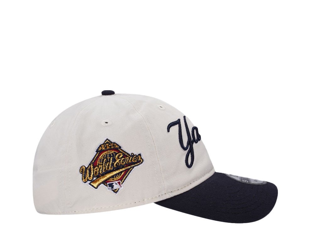 New Era New York Yankees World Series 1996 Chrome Two Tone Edition 9Twenty Strapback Hat