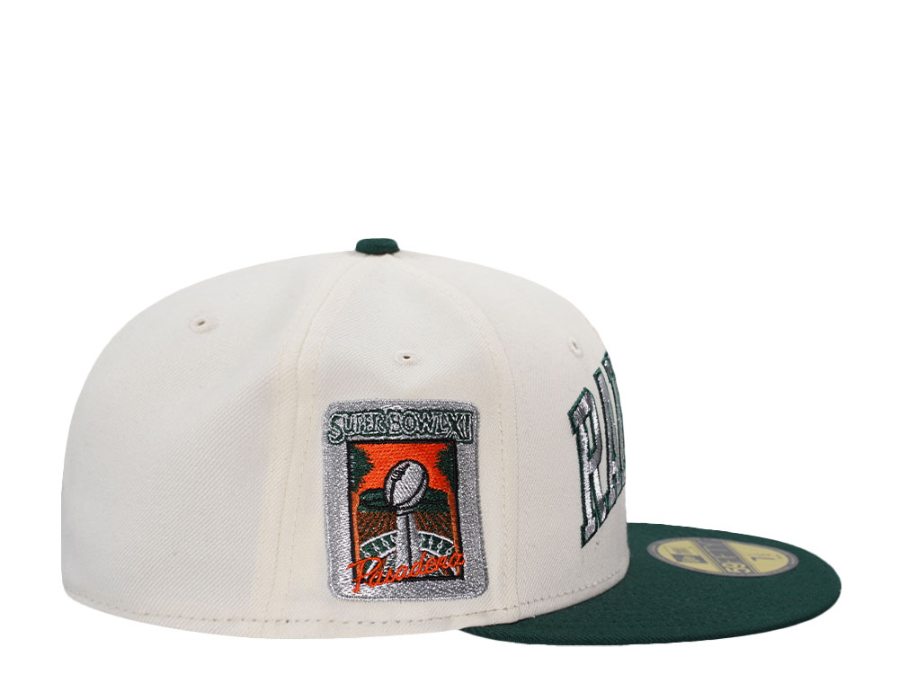New Era Las Vegas Raiders Super Bowl XI Chrome Two Tone Edition 59Fifty Fitted Cap