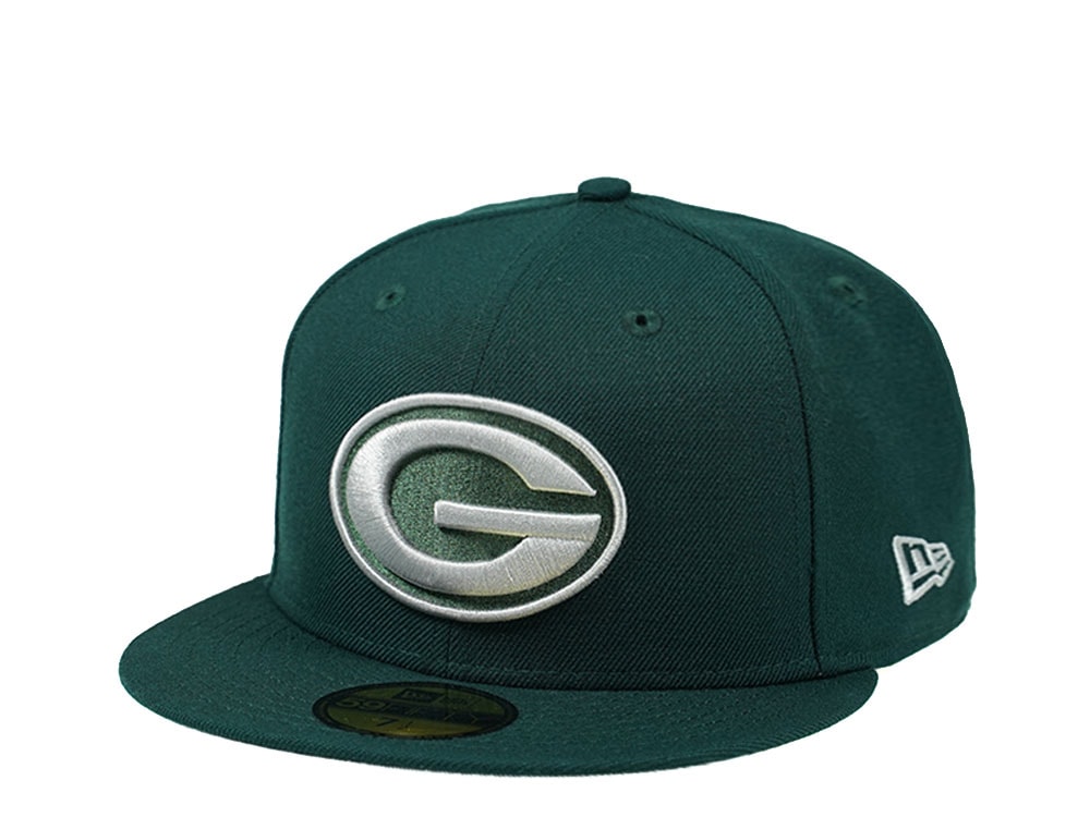 New Era Green Bay Packers Dark Green Edition 59Fifty Fitted Hat