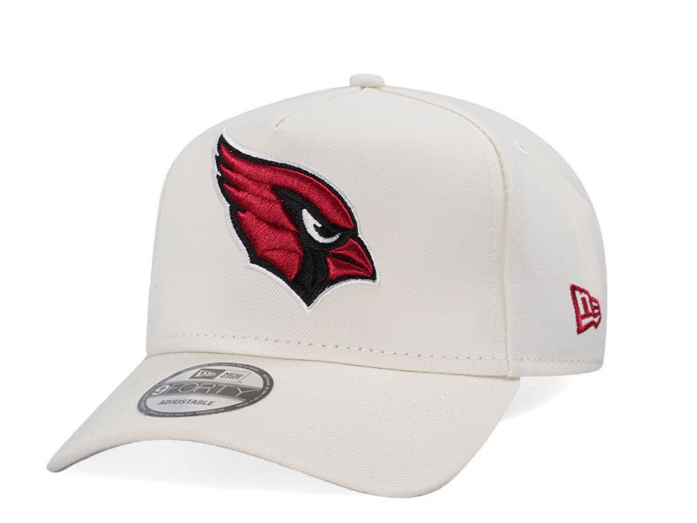 New Era Arizona Cardinals Chrome Edition 9Forty A Frame Snapback Hat