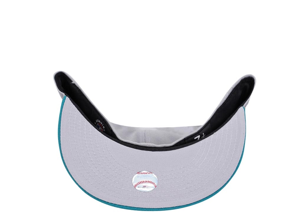 New Era Baltimore Orioles Gray Aqua Two Tone Edition 59Fifty Fitted Hat