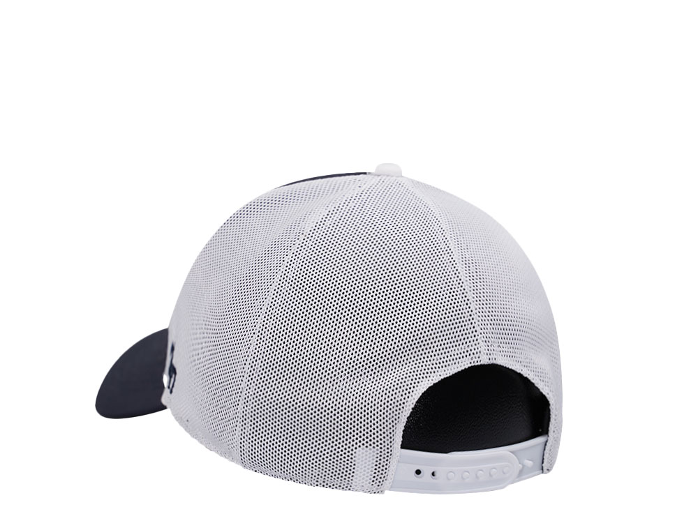 47Brand New York Yankees Navy Brrr Mesh Pop MVP Trucker Snapback Hat