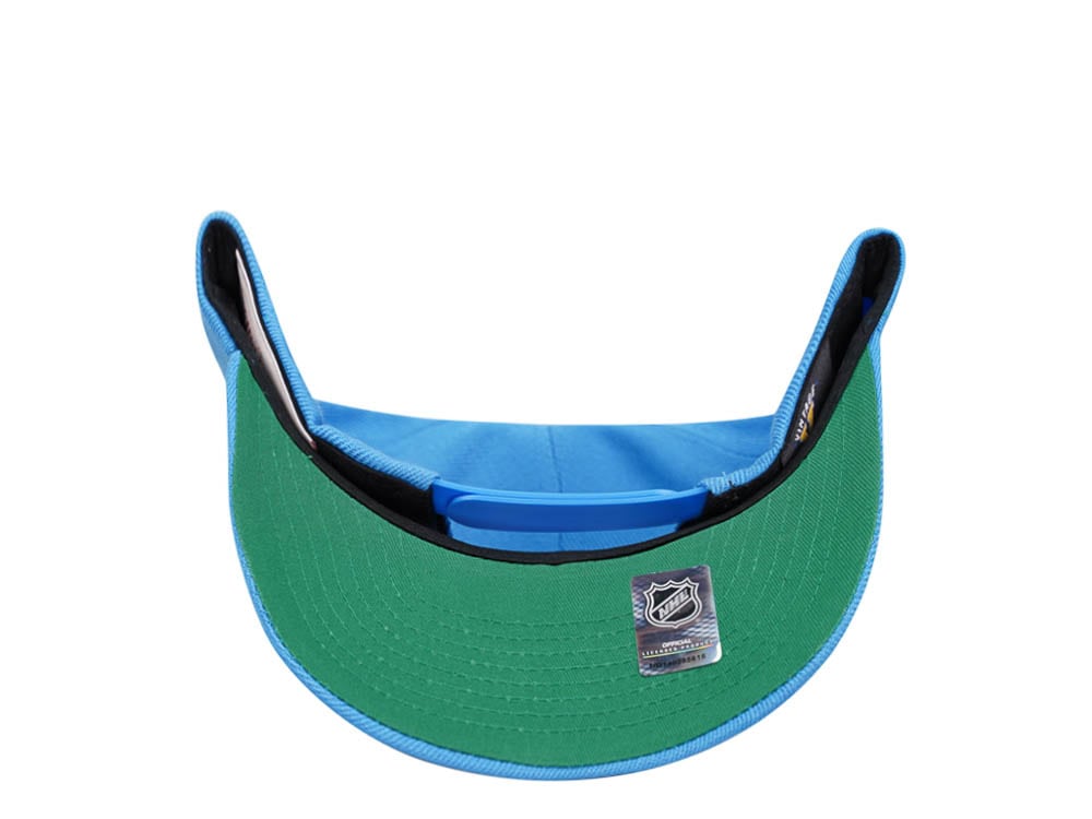 Mitchell & Ness Quebec Nordiques Team Ground 2.0 Pro Blue Snapback Hat