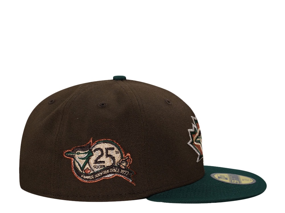 New Era Toronto Blue Jays 25th Anniversary Forest Two Tone Edition 59Fifty Fitted Hat