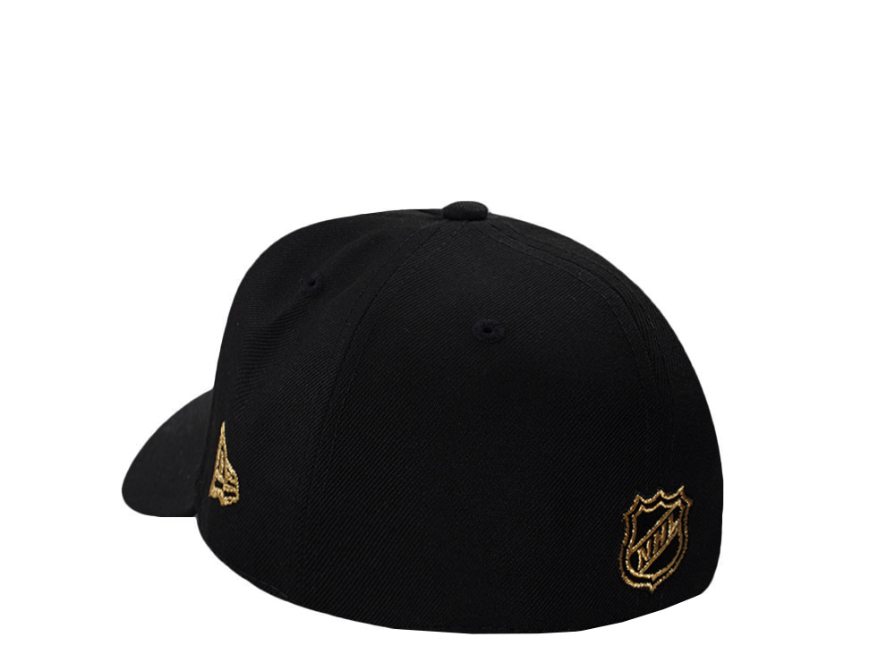 New Era Anaheim Ducks 30th Anniversary Black Prime Edition 59Forty A Frame Fitted Cap