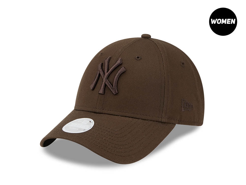 New Era New York Yankees League Essential Brown Womens 9Forty Snapback Hat