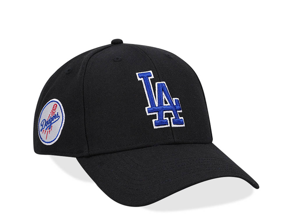 47Brand Los Angeles Dodgers Black Sure Shot MVP Snapback Hat