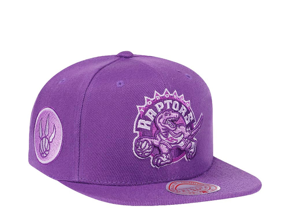 Mitchell & Ness Toronto Raptors Purple Hardwood Classic Snapback Hat
