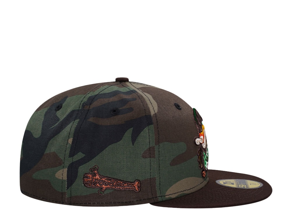 New Era Down East Wood Ducks Camo Outdoor Two Tone Edition 59Fifty Fitted Hat