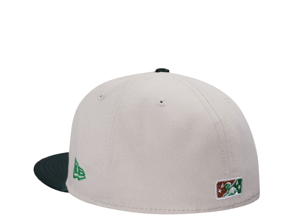 New Era North West Arkansas Naturals Stone Satin Brim Prime Edition 59Fifty Fitted Hat
