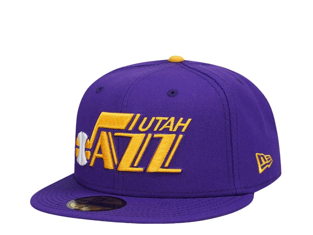New Era Utah Jazz Purple Prime Edition 59Fifty Fitted Hat