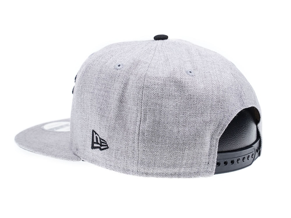 New Era Detroit Lions Heather Black Edition 9Fifty Snapback Hat